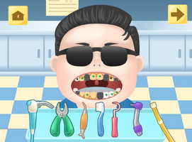 You are a dentist and today you have to chance to dent Pop-Star