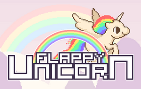 Playxn free online game: Flappy Unicorn! In this game you have a magical unicorn and you have to control it to survive as long possible.