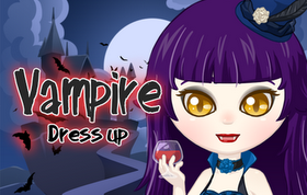 You have never seen like this game of vampire dress-up. show your dirty dressing sense skill   